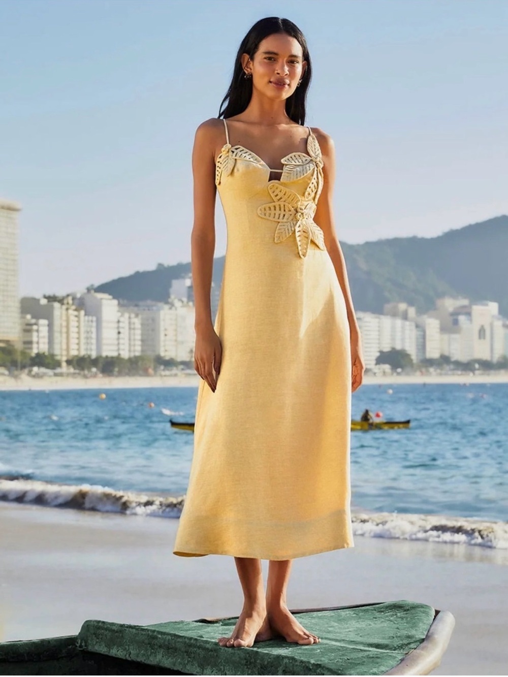 Farm Rio linen dress